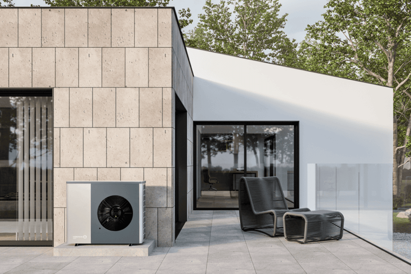 Aerotermia en viviendas unifamiliares